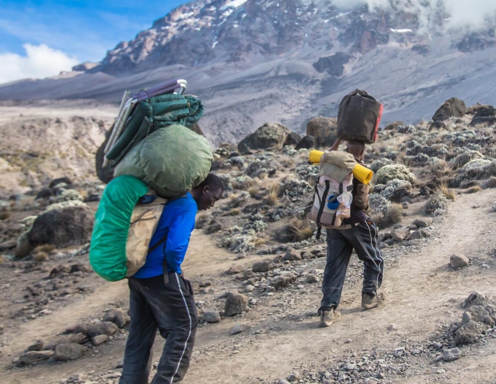 porters walking